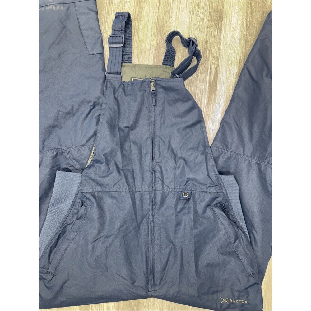 Arctic Men Snow Bibs Navy Size Medium